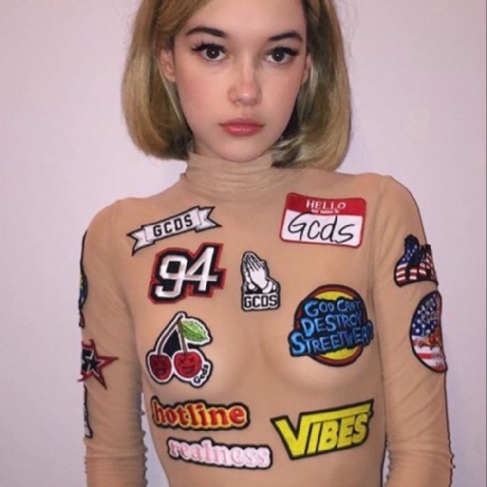 GCDS Patch Bodysuit SOLD